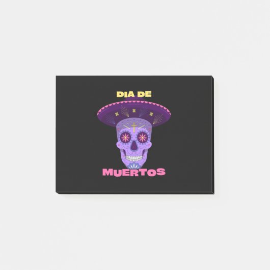 Post-it® Vector dia de los muertos - jour des morts (Devant)