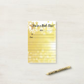 Post-it® Vedette du rock de récompense de post-it de (Sur un bureau)