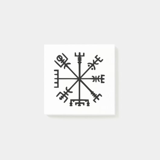 Post-it® Vegvísir (boussole de Viking) (Devant)