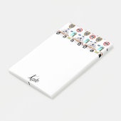 Post-it® Véhicule de police Post-it Notes (Incliné)