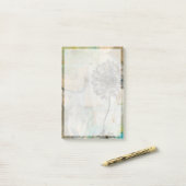 Post-it® Vellum Floral I (Sur un bureau)