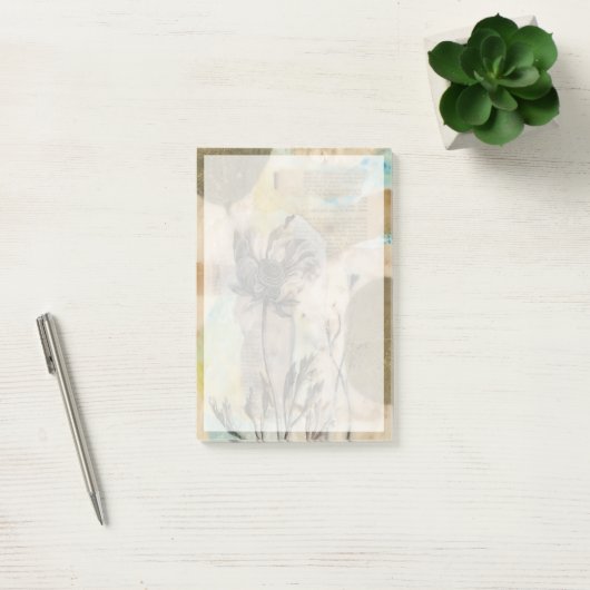 Post-it® Vellum Floral II (Bureau)