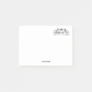 Post-it® Vélo vintage Conçu Pour Deux / Vélo Tandem