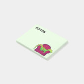 Post-it® Velociraptor dormant sur le divan cinq minutes (Incliné)