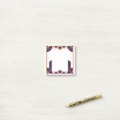 Post-it® Velvet Night Geometry Art Deco (Sur un bureau)
