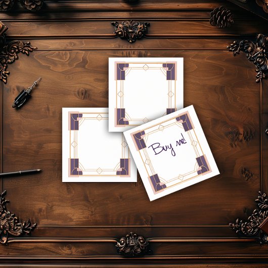 Post-it® Velvet Night Geometry Art Deco