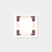 Post-it® Velvet Night Geometry Art Deco (Devant)
