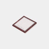 Post-it® Velvety Damask | Baroque Crimson Red Grunge (Incliné)