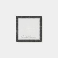 Velvety Onyx Damask | Black Vampy Grunge personnal