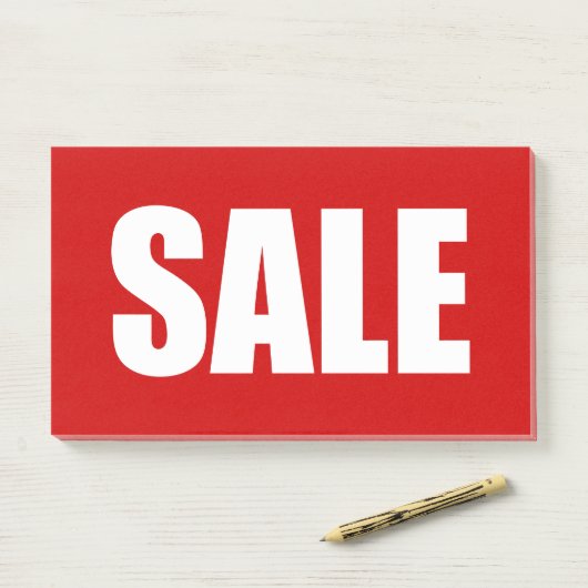 POST-IT® VENTE (Sur un bureau)