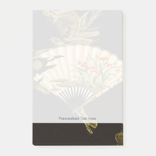 Post-it® Ventilateur oriental criblé au design floral