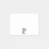 Post-it® Ventilateur TENNIS (Devant)