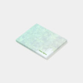 Post-it® Verdure bouchée avec texte personnalisé (Incliné)