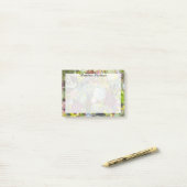 Post-it® Verdure colorée Succulents (Sur un bureau)