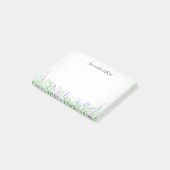 Post-it® Verdure en laiton rustique printemps aquarelle (Incliné)