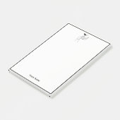 Post-it® Verre de champagne de la main de la dame Art déco (Incliné)