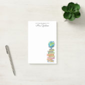 Post-it® Vers de livre de classe mondiale | Enseignant de j (Bureau)