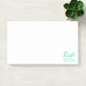 Post-it® Vert bleu iridescent et turquoise Reiki de *~* (Bureau)