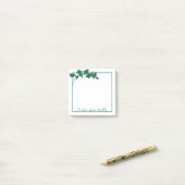 Post-it® Vert classique Ivy anglais | cadeau amant nature (Sur un bureau)