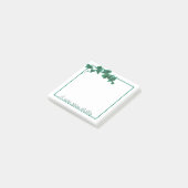 Post-it® Vert classique Ivy anglais | cadeau amant nature (Incliné)