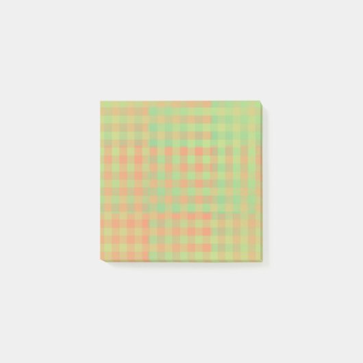 Post-it® Vert Jaune Orange (Devant)