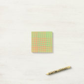 Post-it® Vert Jaune Orange (Sur un bureau)