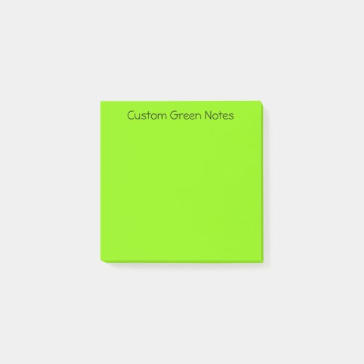 Post-it® Vert lumineux (Devant)