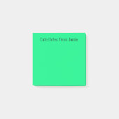 Post-it® Vert marin (Devant)