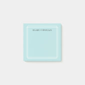Post-it® Vert marin chic | Personnalisé (Devant)