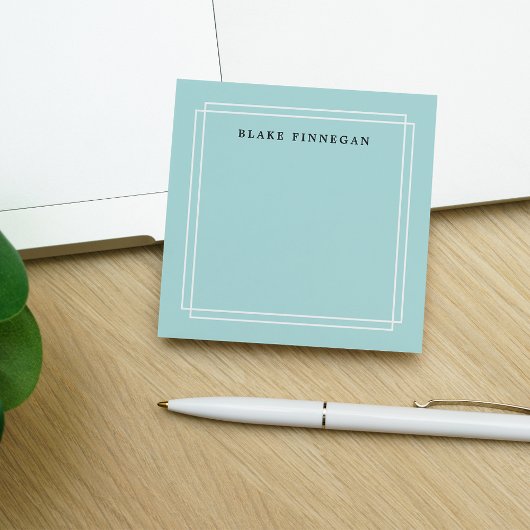 Post-it® Vert marin chic | Personnalisé