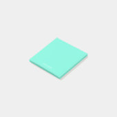 Post-it® vert menthe royale uni riche (Incliné)