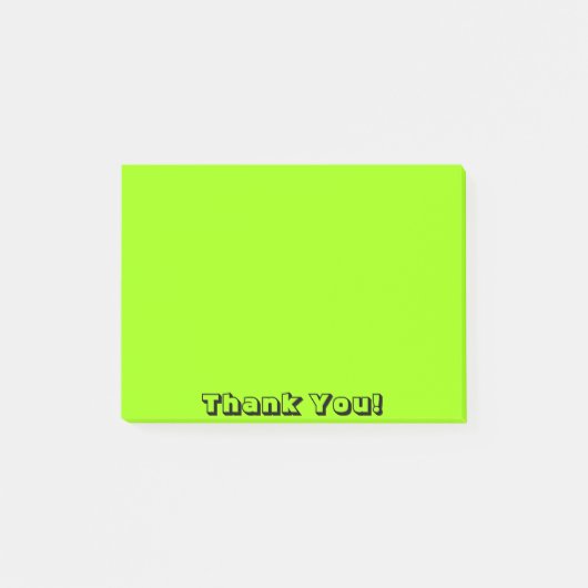 Post-it® Vert reconnaissant (Devant)