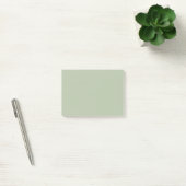 Post-it® Vert sauge clair uni (Bureau)