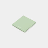 Post-it® vert sauge naturel solide (Incliné)