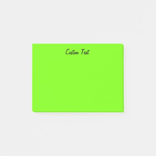 Post-it® Vert simple (Devant)