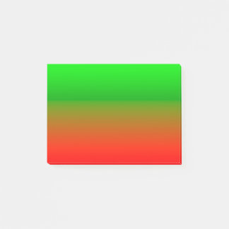 Post-it® Vert simple à rouge