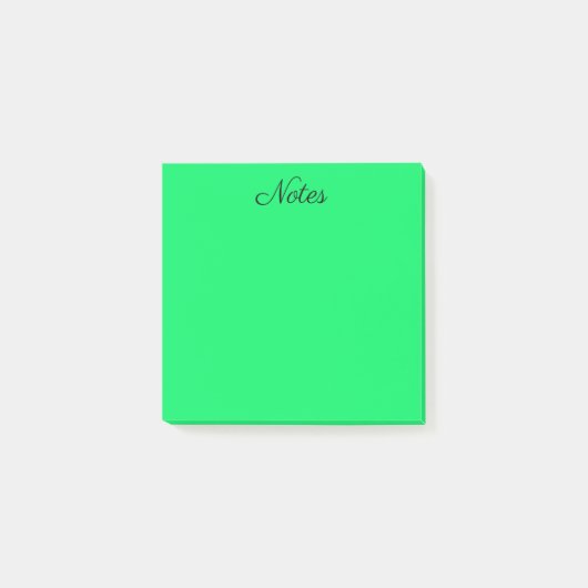 Post-it® Vert tropical (Devant)