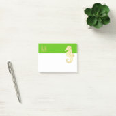 Post-it® Vert tropical d'hippocampe de plage de très bon (Bureau)
