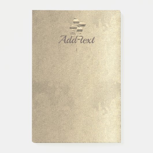 Post-it® Vibe de vacances Gold Retro (Devant)