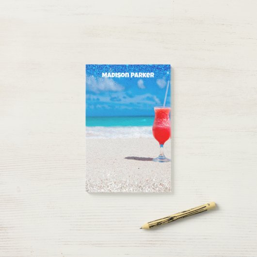 Post-it® Vibes d'été (Sur un bureau)