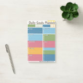 Post-it® Vibrant Daily Goal Planner Publier les notes (Bureau)