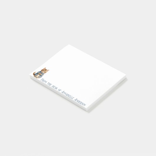 Post-it® Victorian Kitty Personnaliser (Incliné)