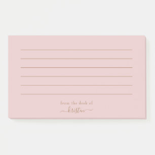 Post-it® Vider du bureau de la ligne horizontale personnali