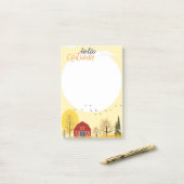 Post-it® Vie du pays (Sur un bureau)