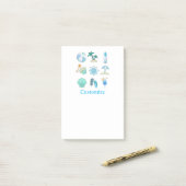 Post-it® Vie sur la plage Thunder_Cove (Sur un bureau)