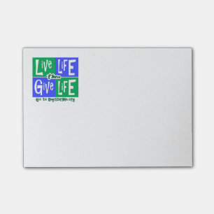 Post-it® Vie vive puis vie
