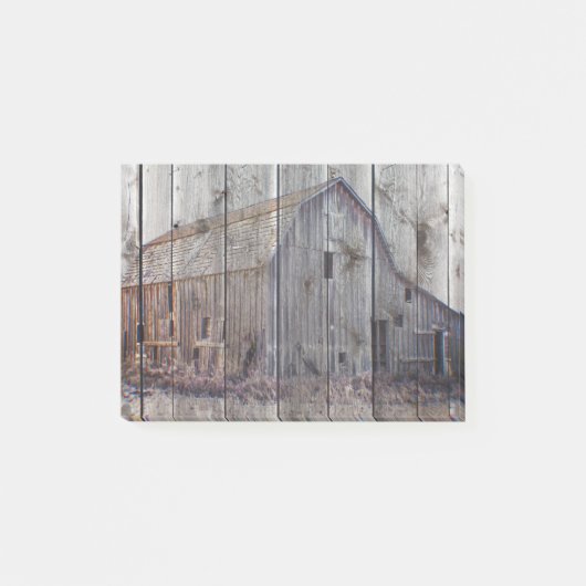 Post-it® Vieille grange rustique (Devant)