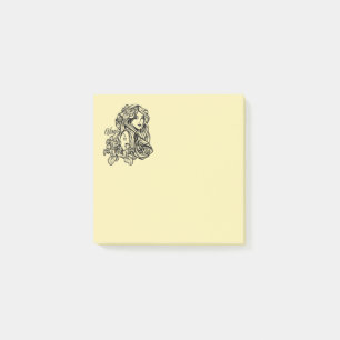 Post-it® Vierge Vierge Zodiaque Doré
