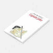 Post-it® Vieux Buccaneer Pirate Moderne (Incliné)