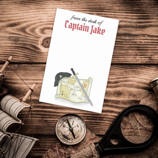 Post-it® Vieux Buccaneer Pirate Moderne